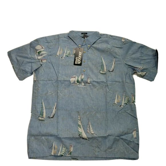 Reyn Spooner Other - Reyn Spooner Men Hawaiian Shirt Size Large Regatta